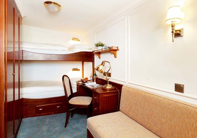 Upper-/lower-bed cabins No. 14-17 (Cat. 5)